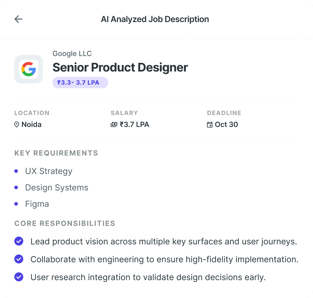 AI JD Analyzer 1